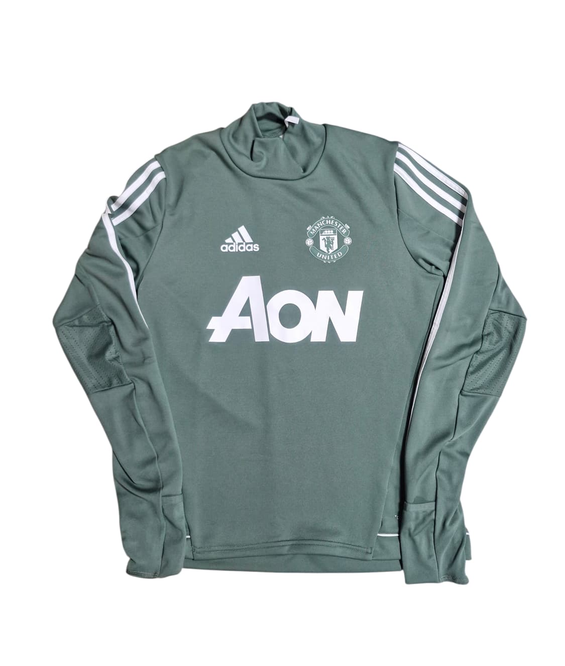 여성 아디다스 맨유 트레이닝 상의 그린 M 상품이미지1