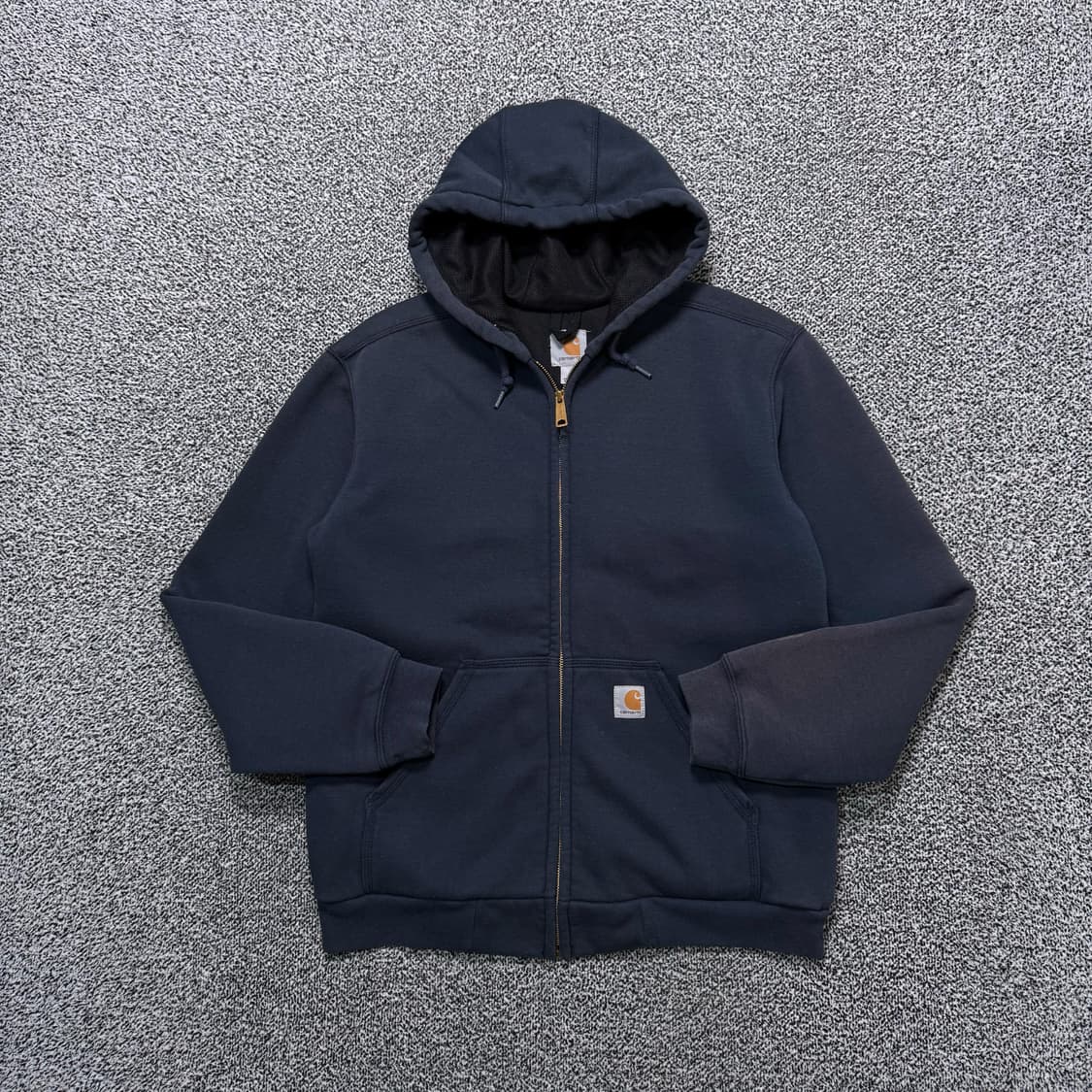 Name : 칼하트 써멀 박스로고 오버핏 후드집업 :)  상품이미지1