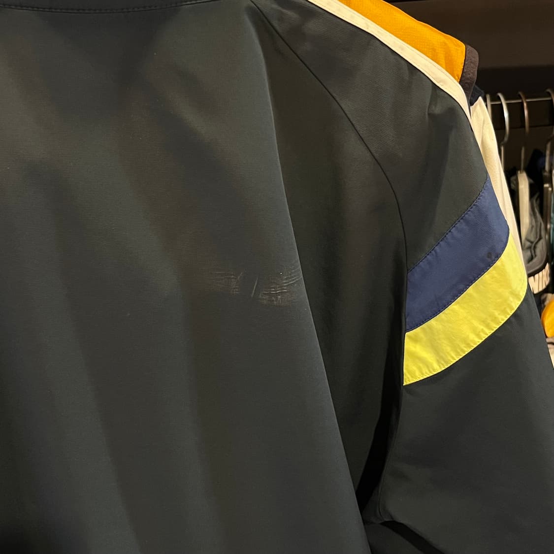 아디다스 일본 14년도 축구 국가대표 국대 반집업 트레이닝 바람막이 상품이미지10