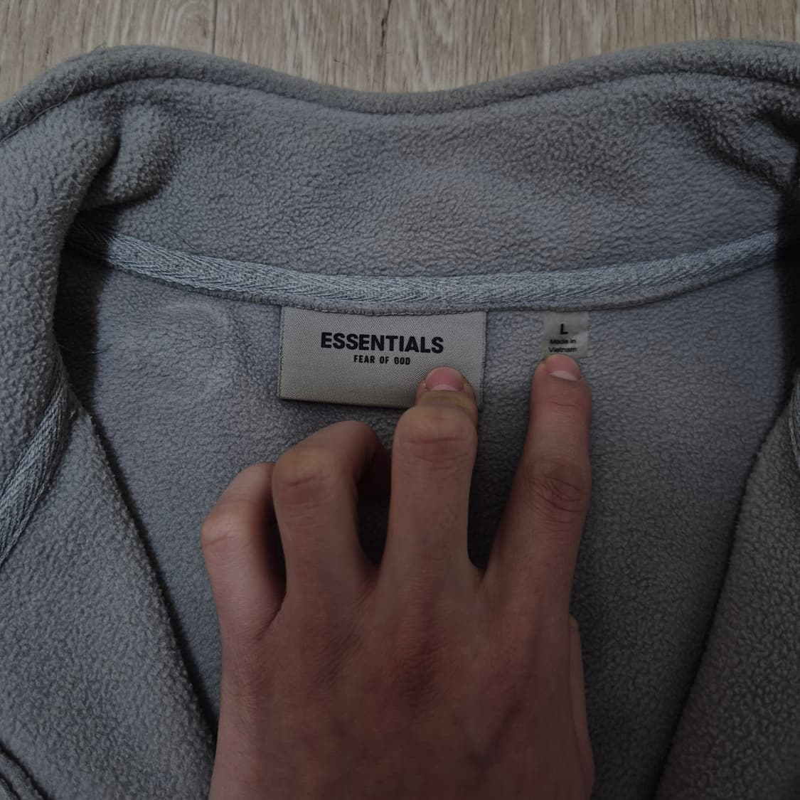 피어오브갓 에센셜 하프집업 플리스 후리스 L(100) 상품이미지6