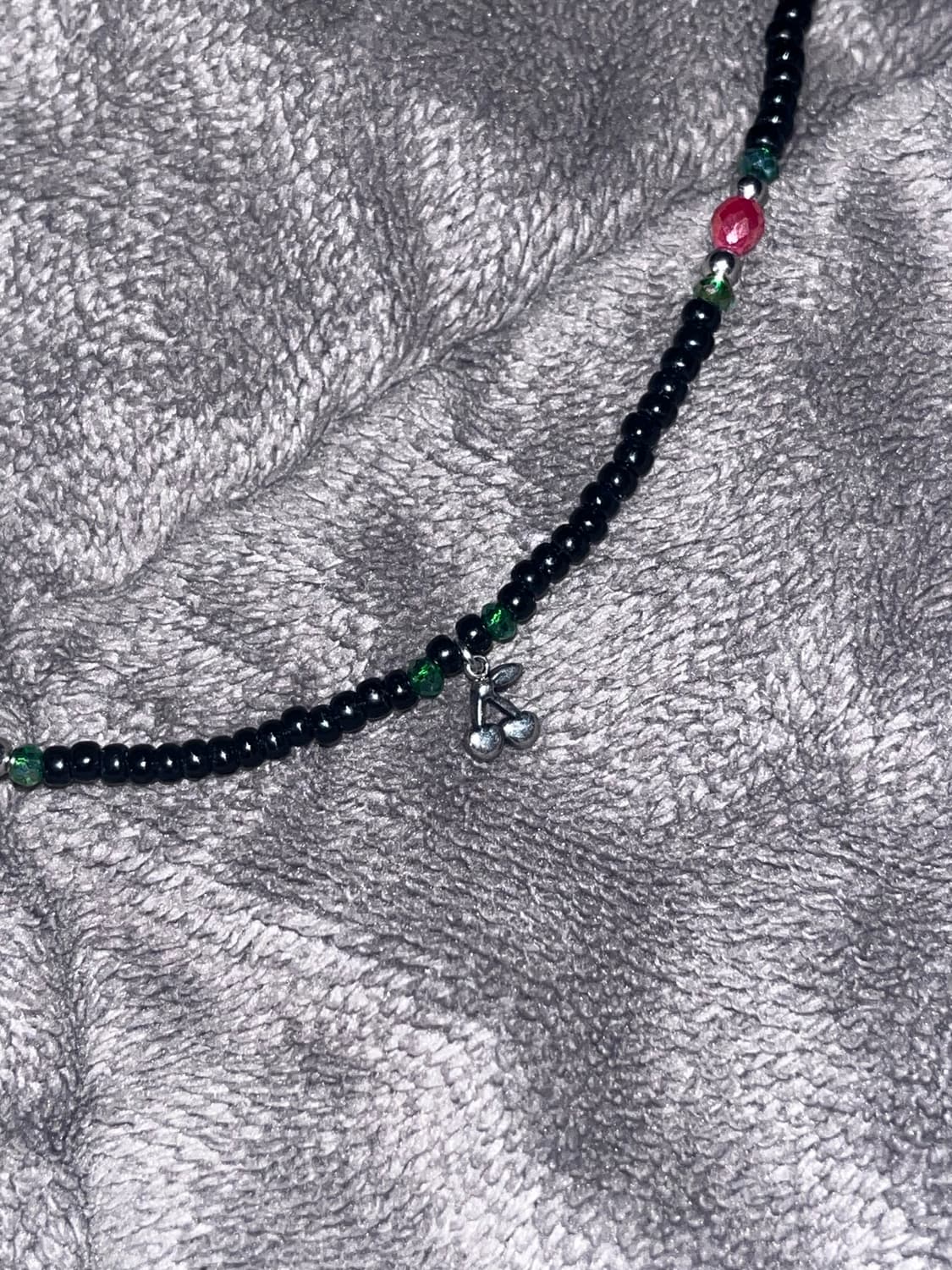 Black cherry necklace  상품이미지3