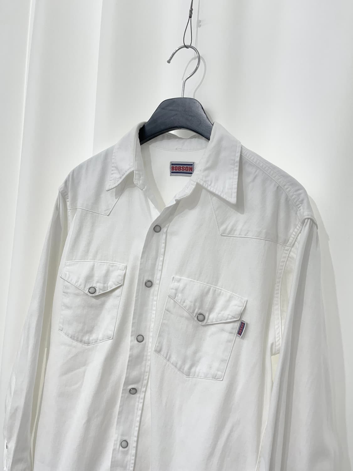 90's BOBSON western shirt  상품이미지3
