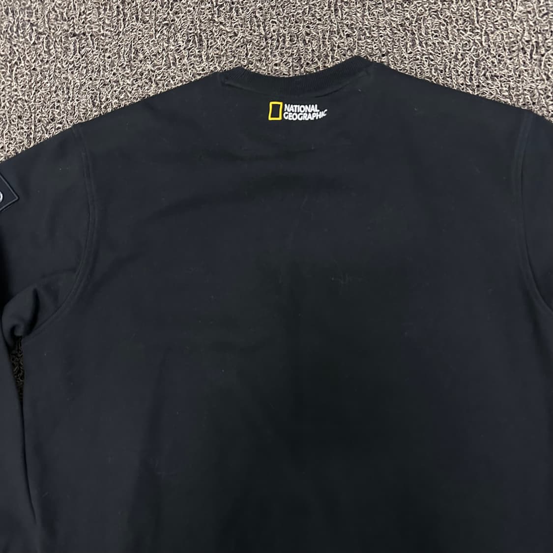 네셔널지오그래픽 맨투맨 블랙 XL 상품이미지6