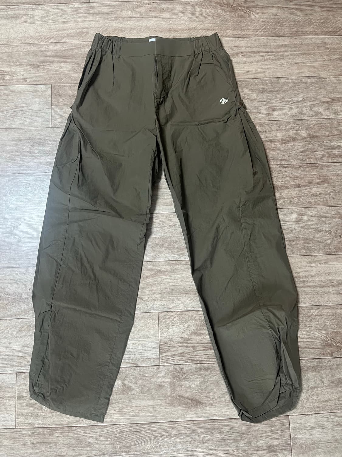 22ss산산기어 사이드 스냅 팬츠 브라운 상품이미지2