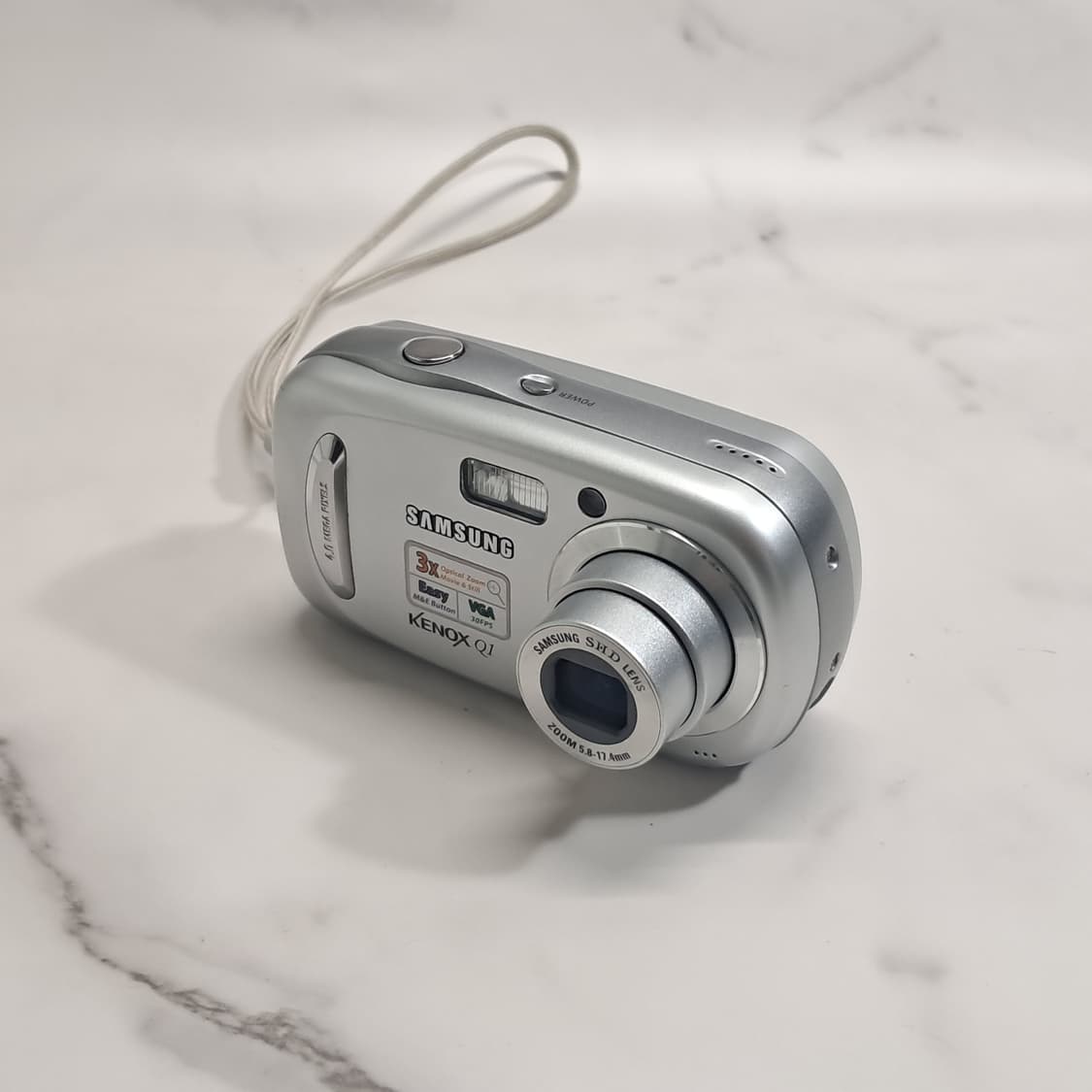 빈티지 감성! 삼성 케녹스 Q1 실버 디지털카메라 상품이미지6
