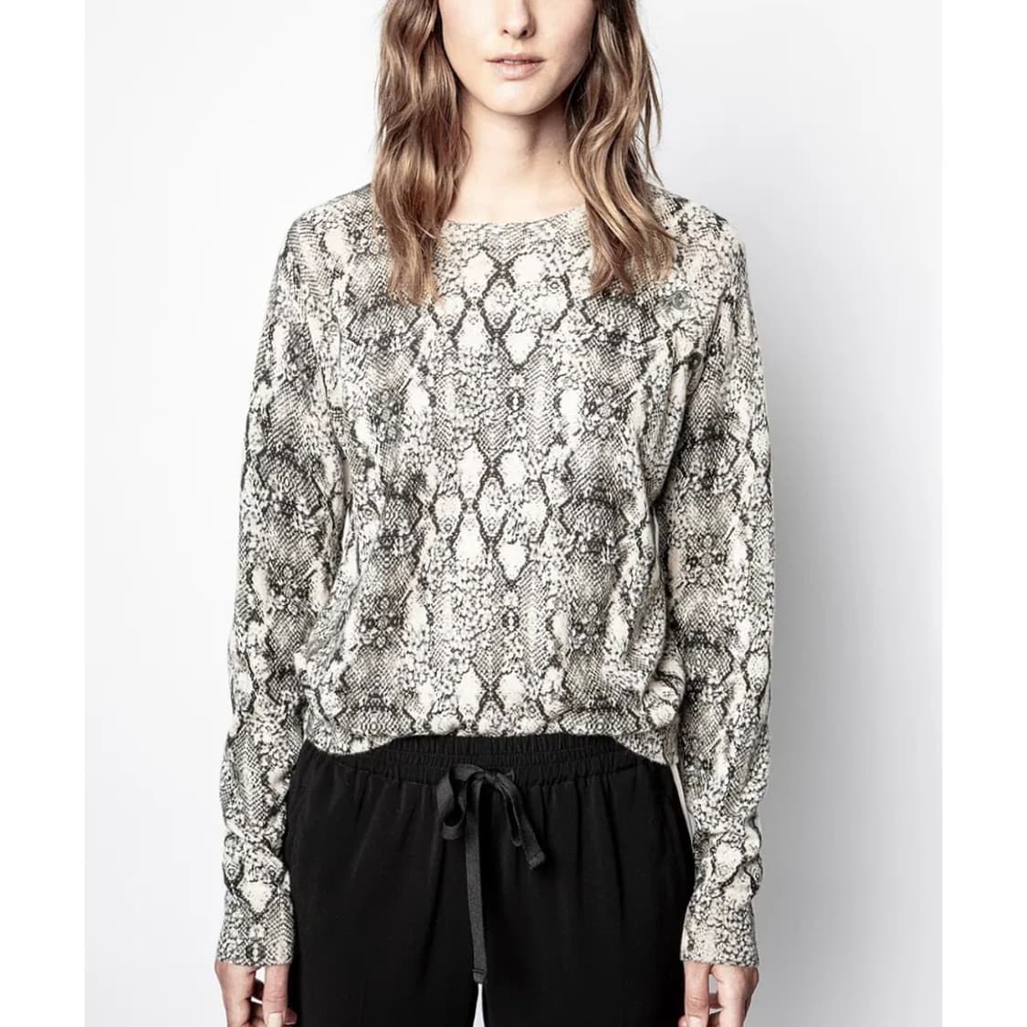 쟈딕앤볼테르 파이톤 캐시미어100 니트 상품이미지1