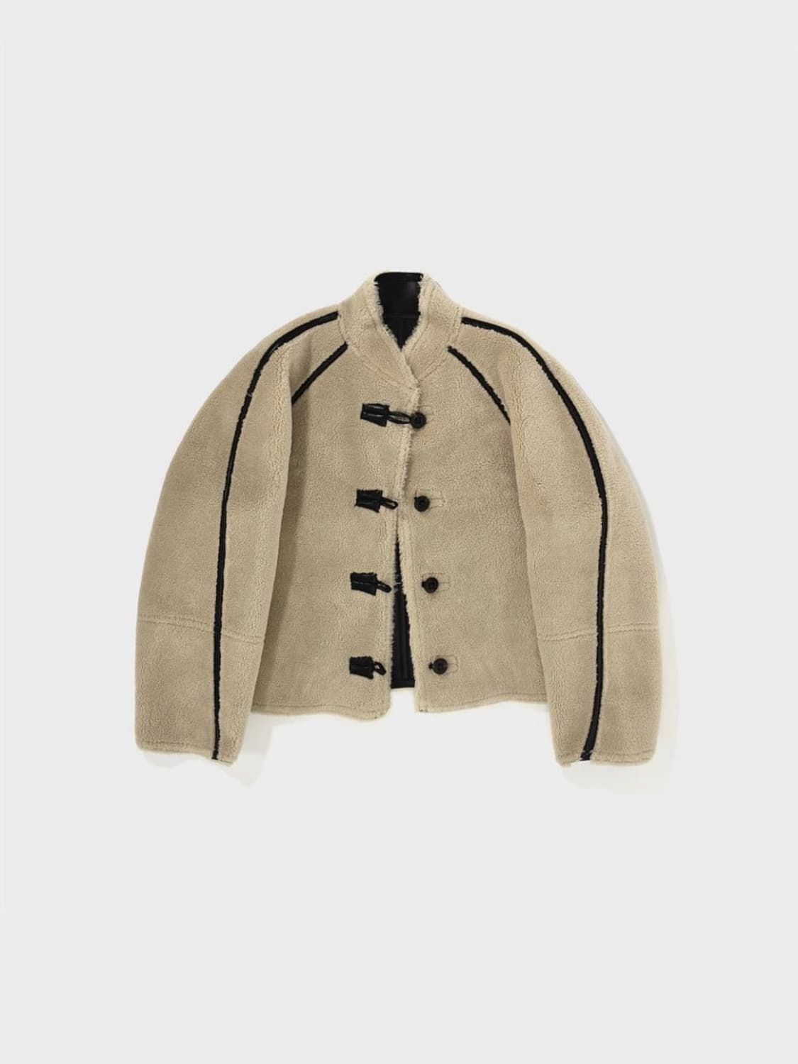 로우클래식 쇼트 시어링 리버시블 코트 무스탕 상품이미지1