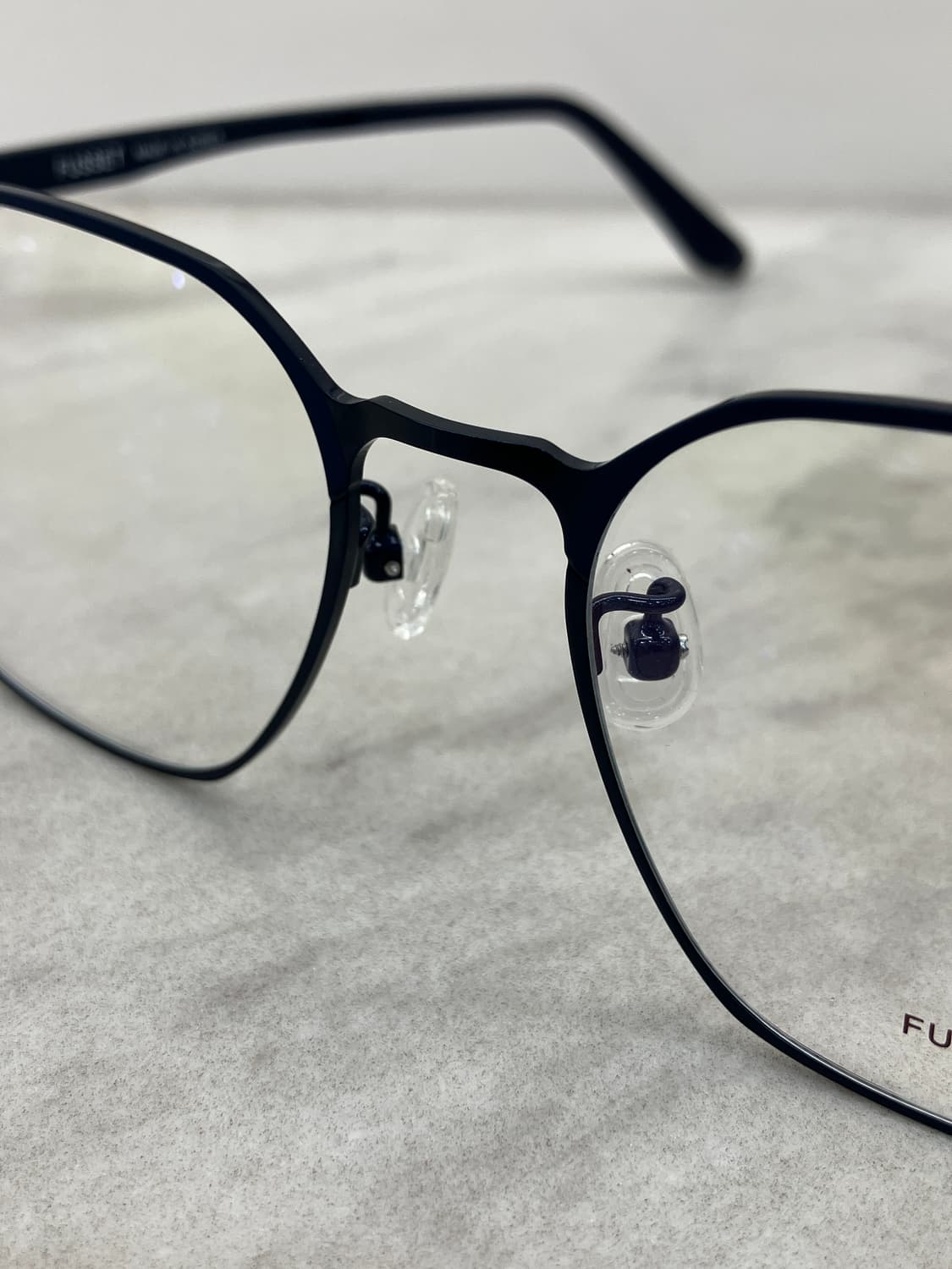 푸세 FUSSET 코발트 블루 웰링턴 메탈테 안경 상품이미지5