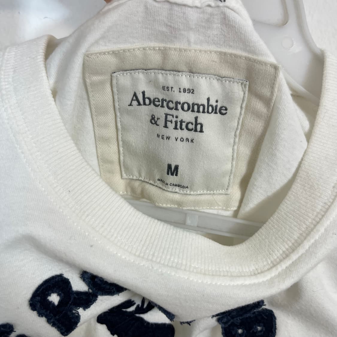 Abercrombie white t-shirt 상품이미지6
