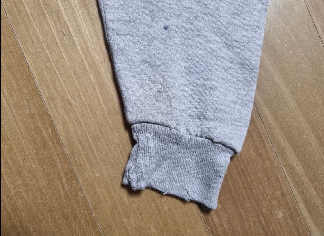 90s 러셀 후드 라이트그레이 L 상품이미지4