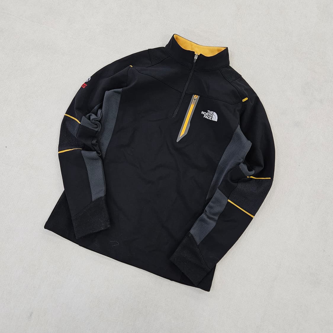 [80(S)] 노스페이스 여성 써밋 등산 반집업 기모 긴팔티 0116Y1 상품이미지1