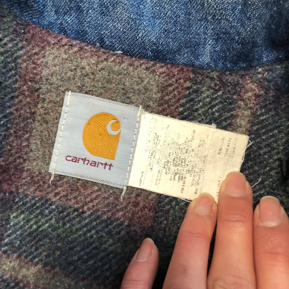 칼하트 블랭킷 라이닝 데님 자켓  상품이미지9