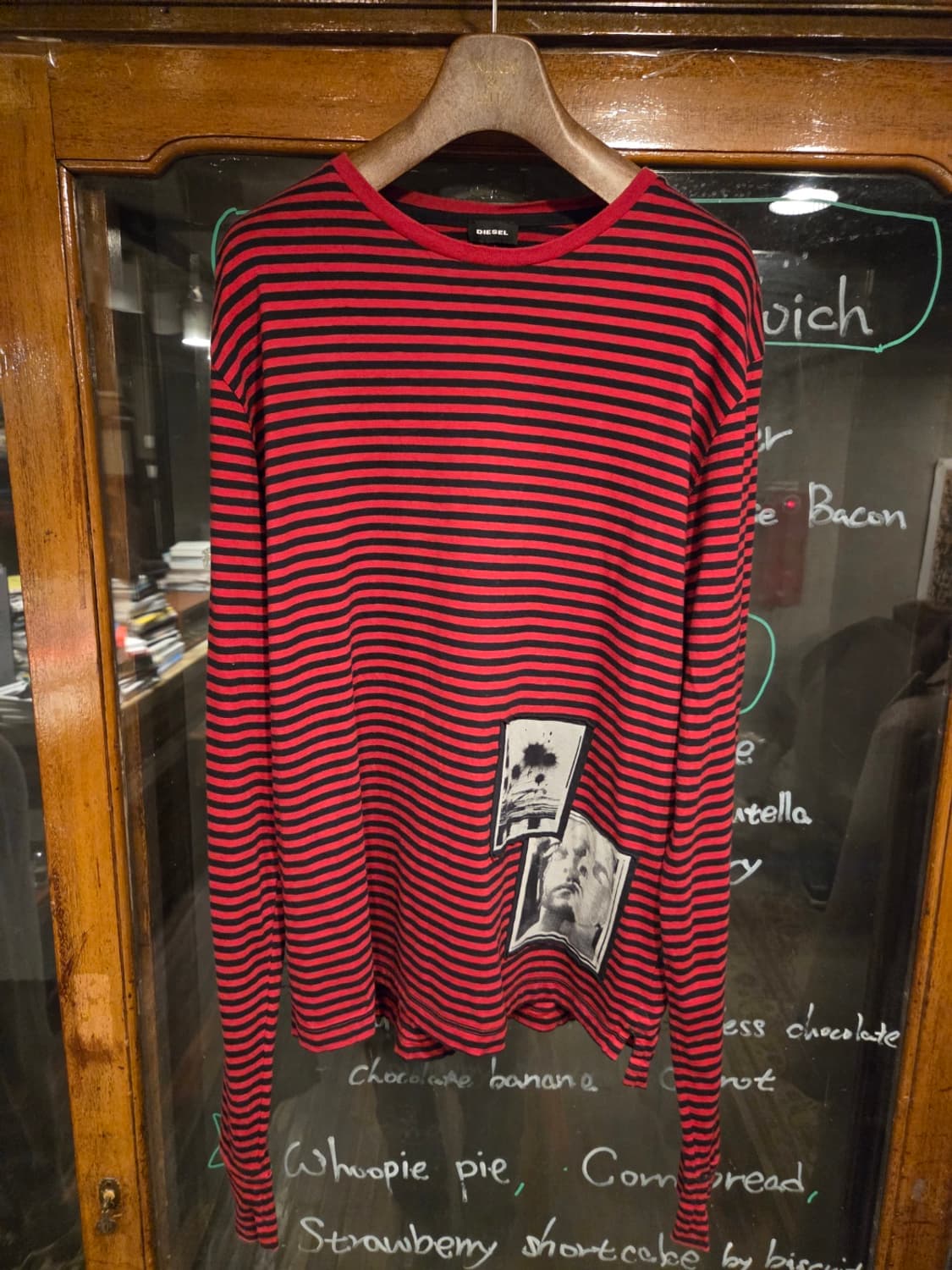 디젤 크루넥 티셔츠  상품이미지2