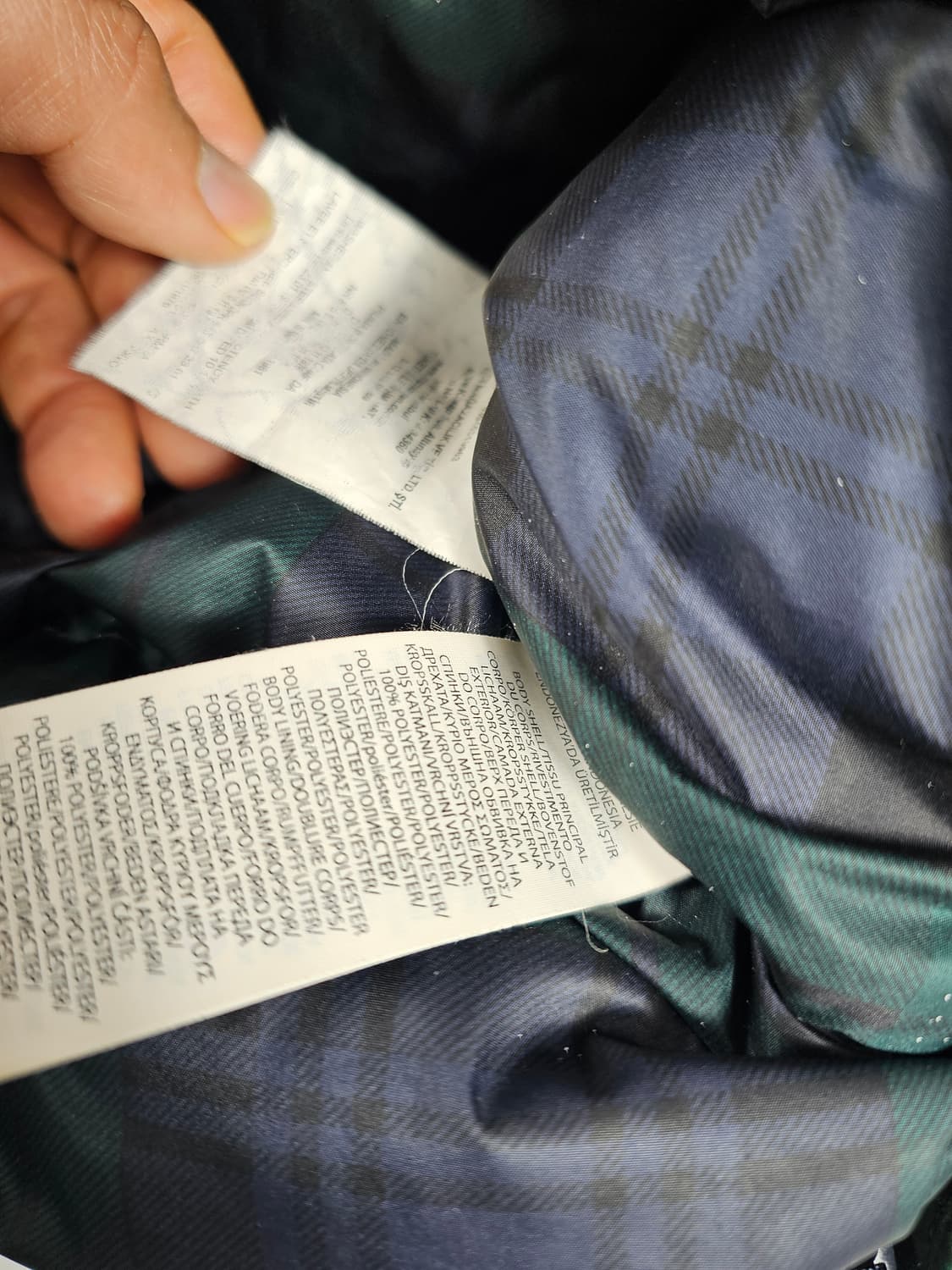 폴로고햄다운패딩 상품이미지3