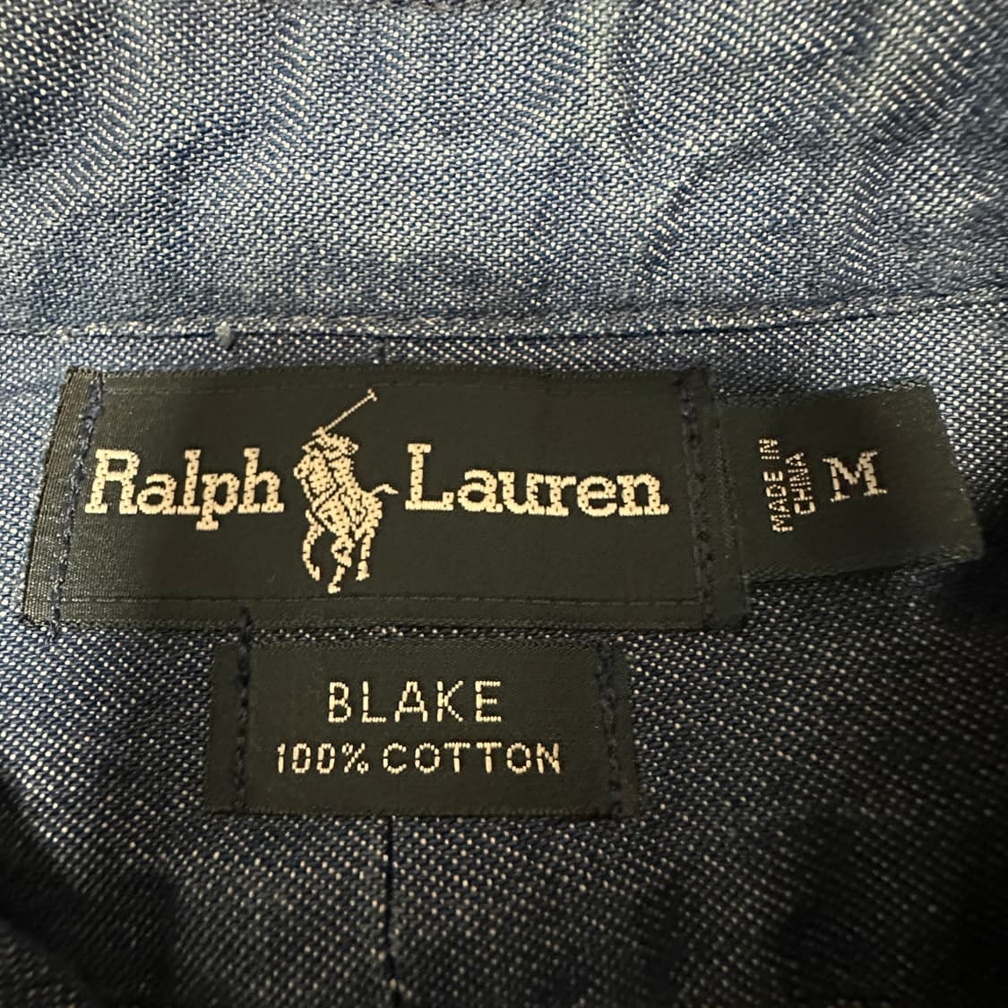 POLO RALPH LAUREN denim shirt 상품이미지4