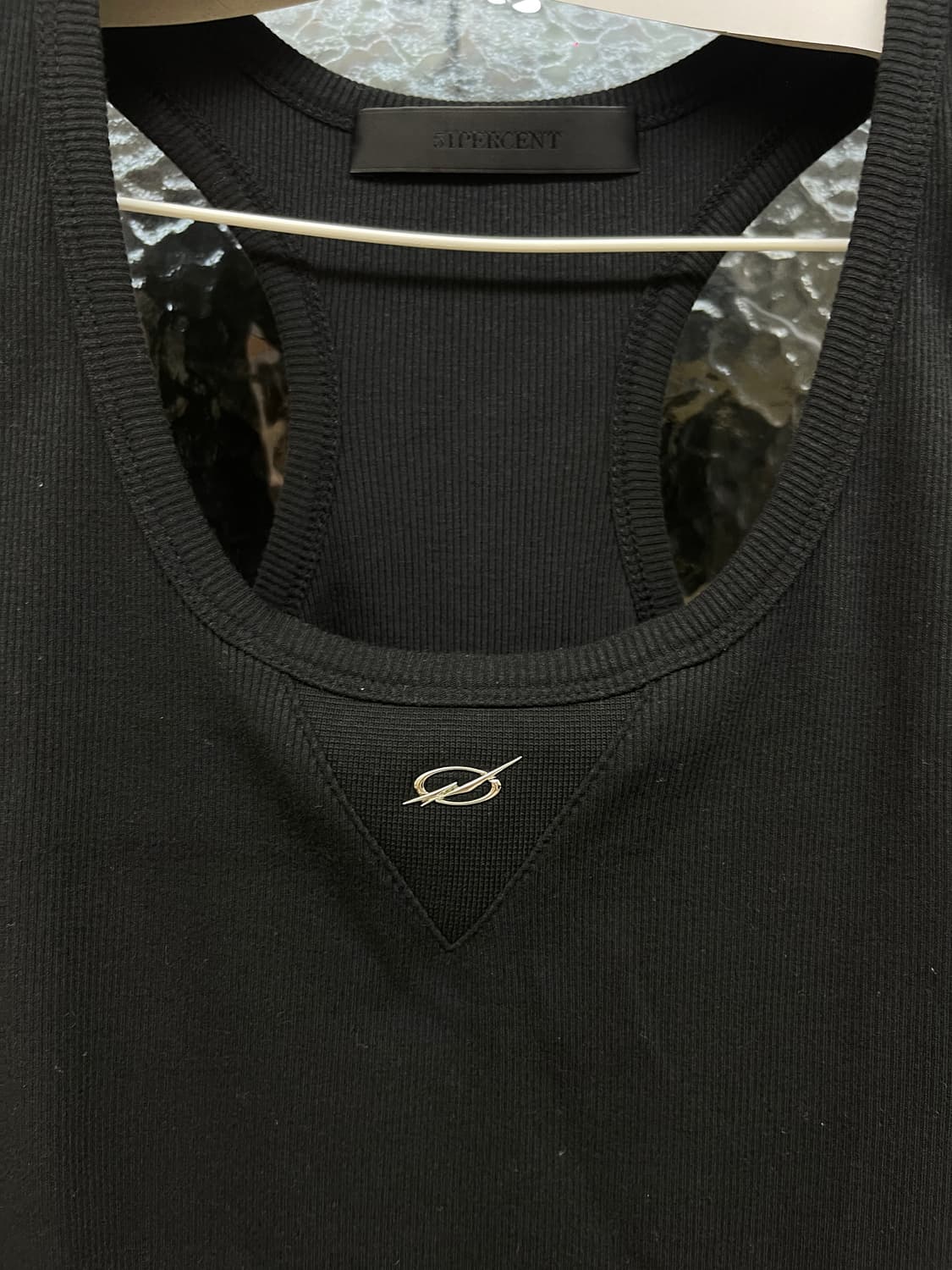 51퍼센트 슬리브리스 민소매 탑 L사이즈 상품이미지3