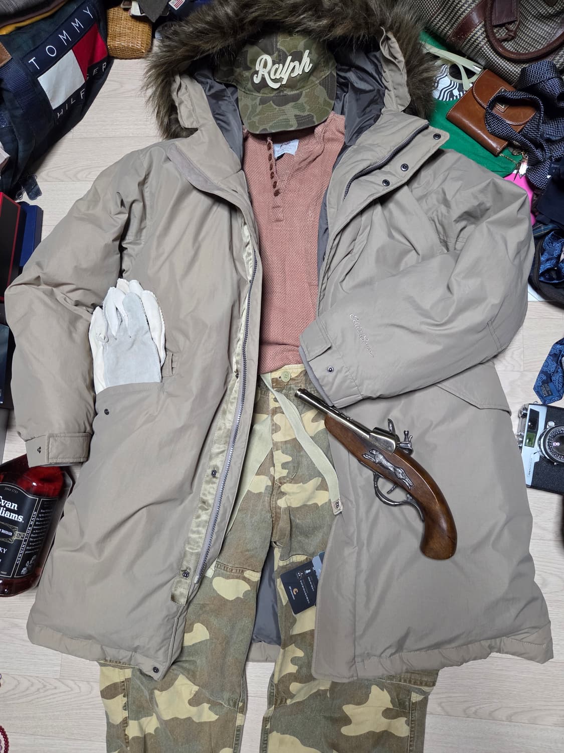 (새상품)EDDIE BAUER 에디바우어 구스다운 패딩 3XL 상품이미지2