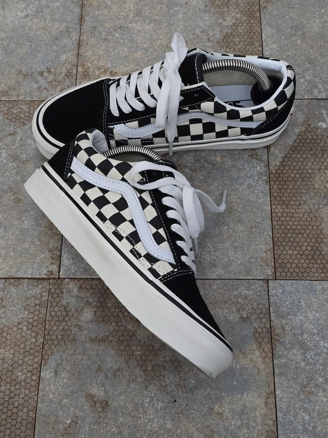 (235)반스 올드스쿨 36 dx 체커보드  상품이미지4