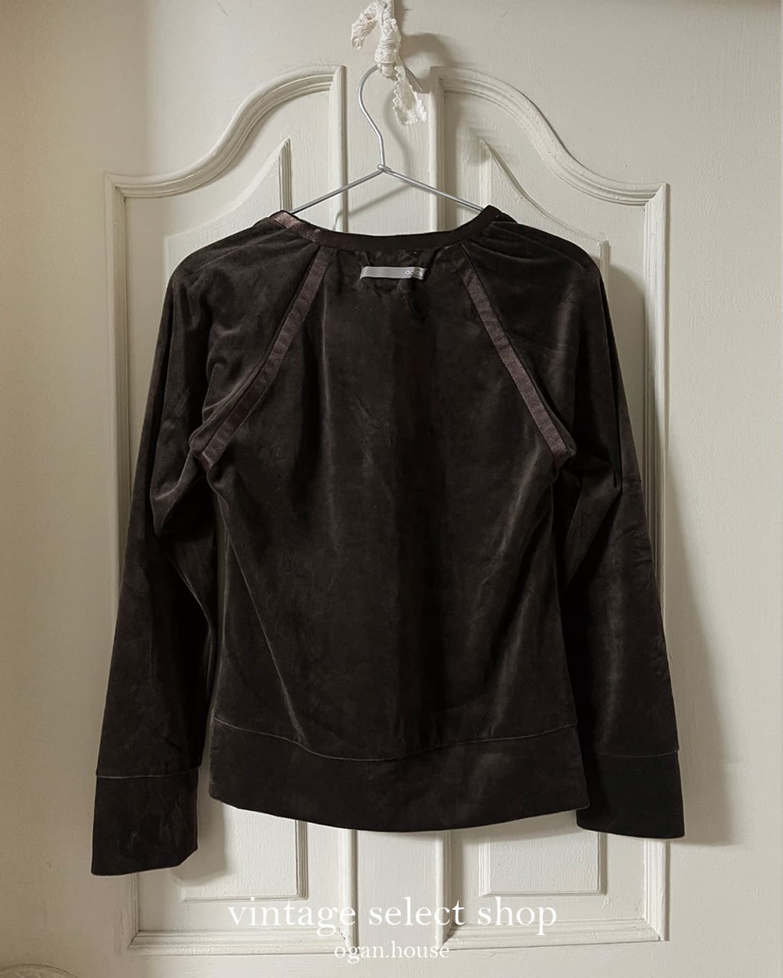 vintage velvet top[Adidas] 상품이미지2