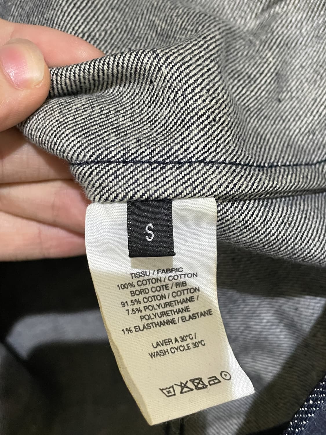 A.P.C x Louis.W 데님 트러커 집업 자켓 상품이미지6