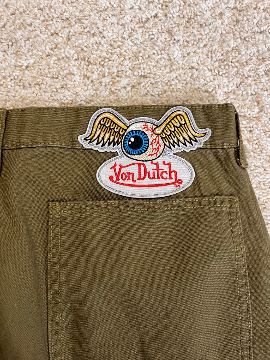 [새상품,34*32] 본더치 더블니 카펜터 팬츠 스트릿/워크웨어 대장 상품이미지4