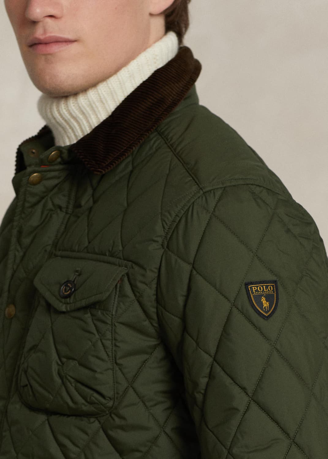 폴로 랄프로렌 맨 비트온 퀼트 자켓 퀼팅 코듀로이 710884459001 상품이미지6