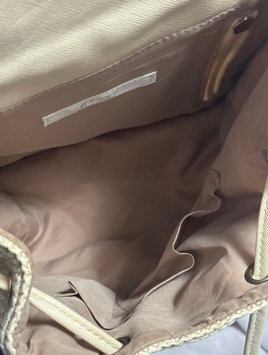 레몬옐로우 트위드 백팩 상품이미지7