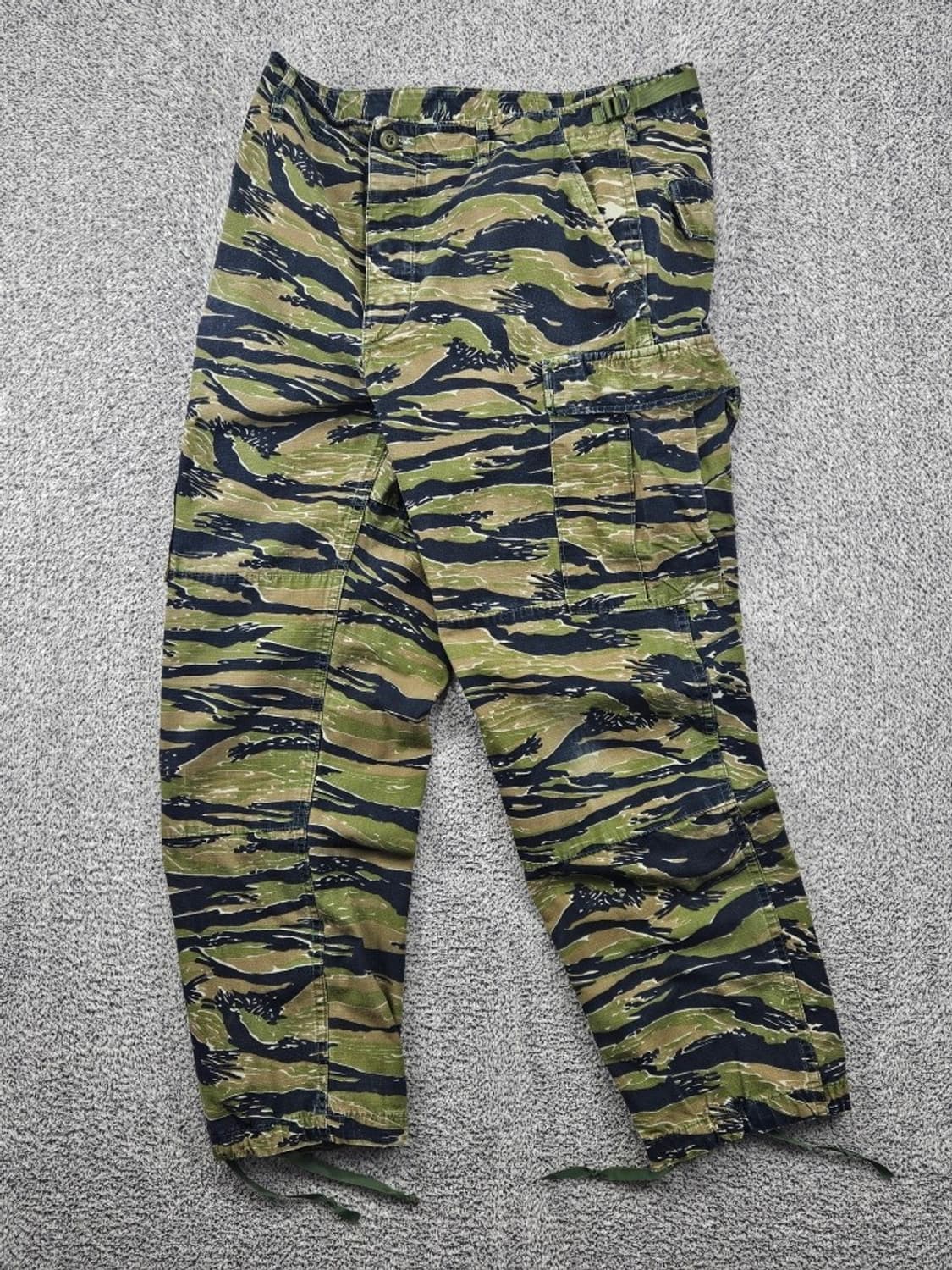 프로퍼 타이거카모 카고 더블니 BDU 팬츠 (31"추정) / 11878 상품이미지2
