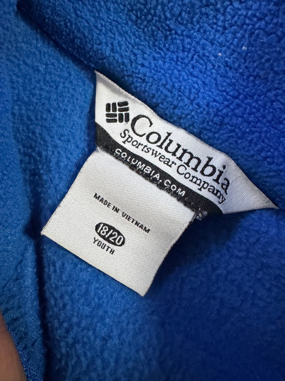 컬럼비아 스포츠웨어 배색 플리스 자켓 M 상품이미지3