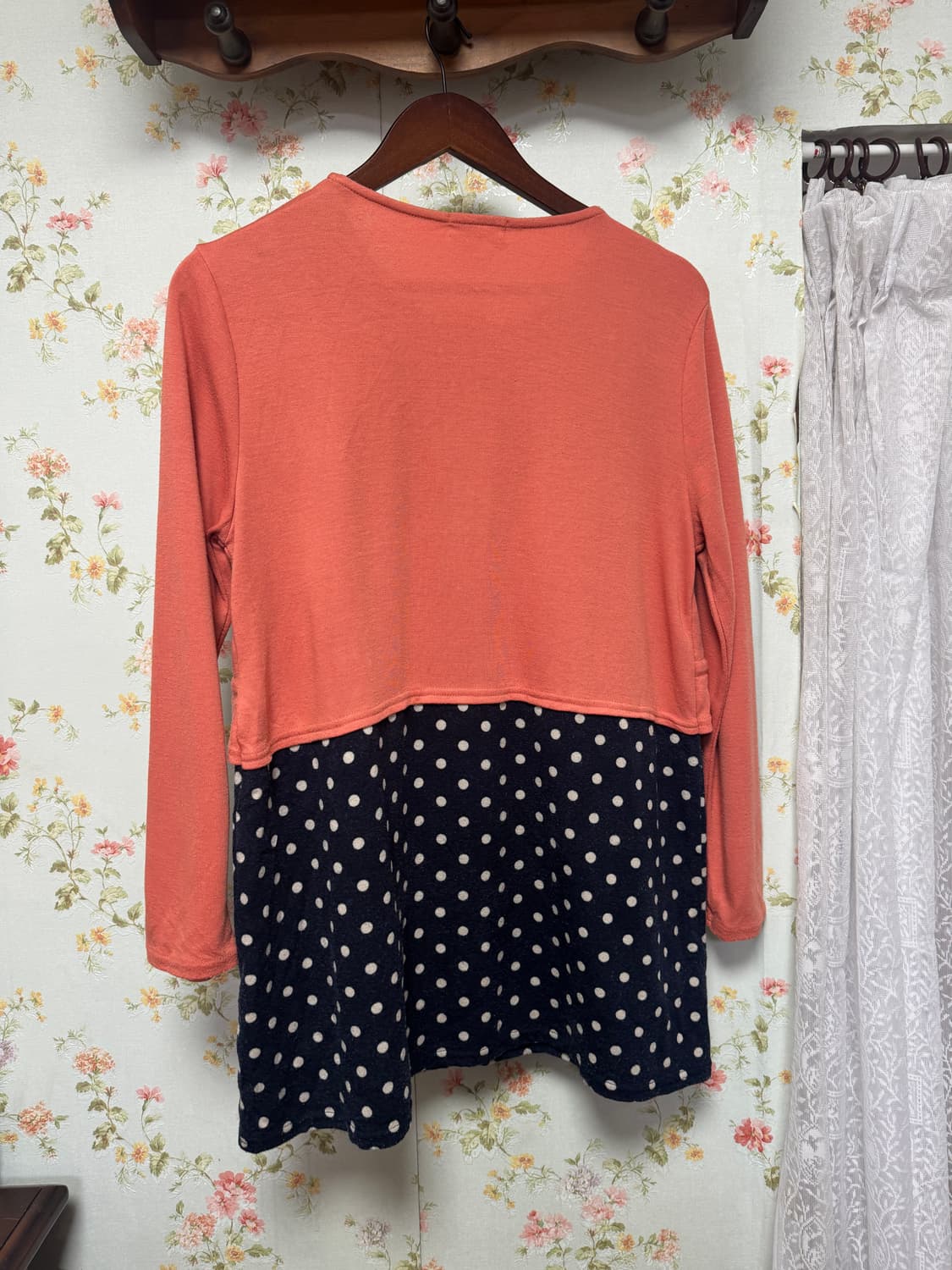 가디건 레이어드 토트 티셔츠 상품이미지2