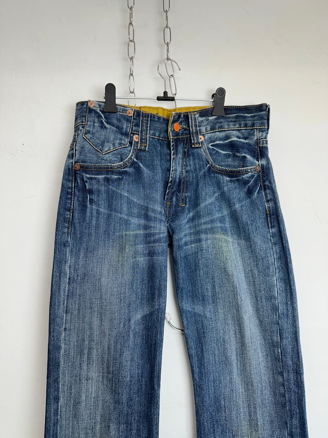 Levi’s 2000s 523 Vintage Wash Denim Pant 상품이미지5
