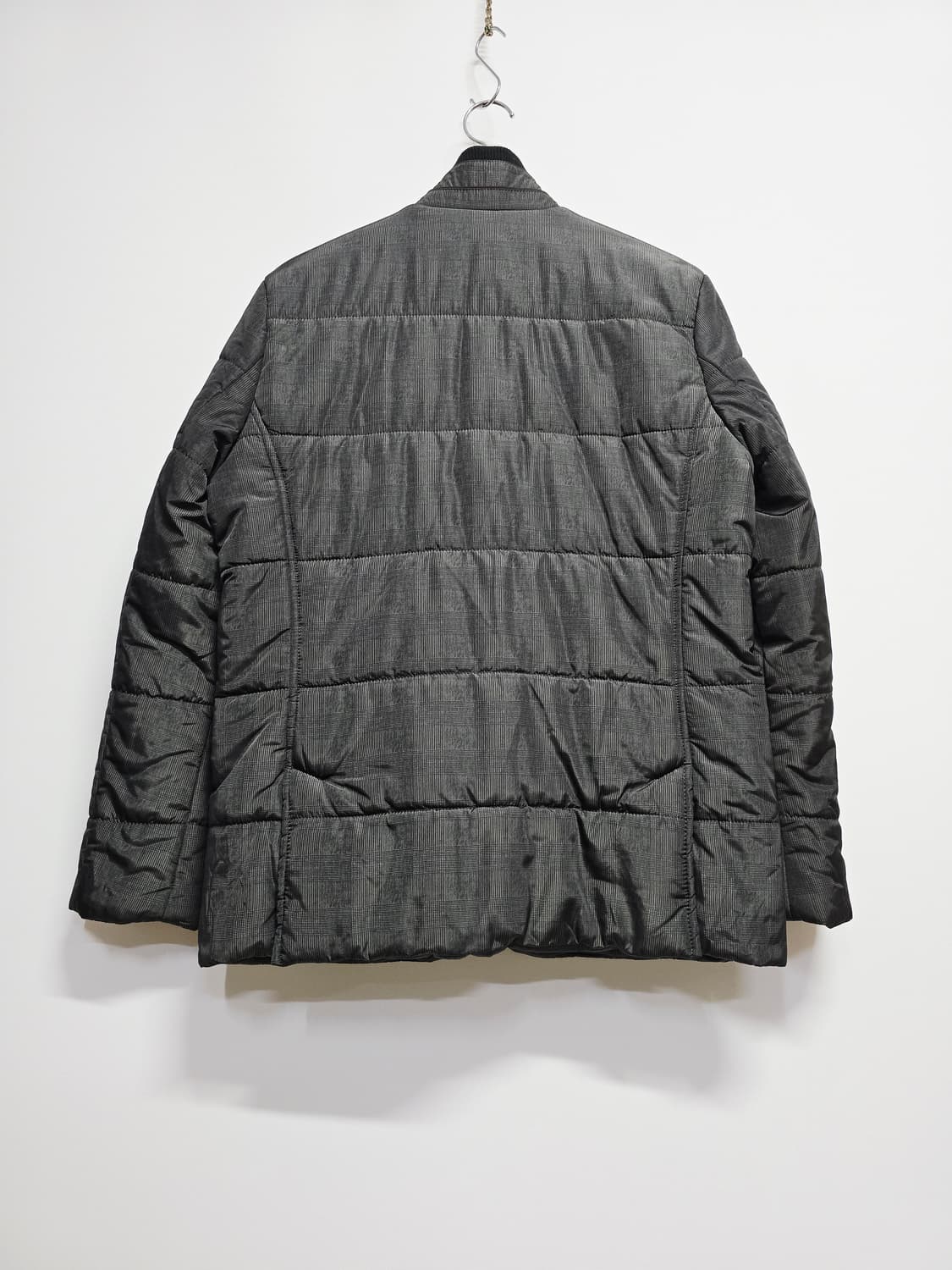 루이까스텔 퀼팅 자켓 그레이체크95 상품이미지4