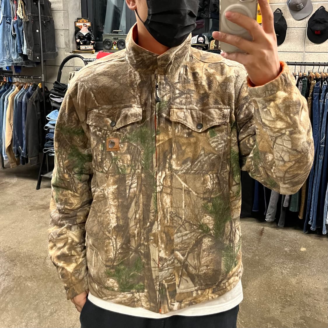 Carhartt 리얼트리 리버시블 후리스 자켓(105) 상품이미지8