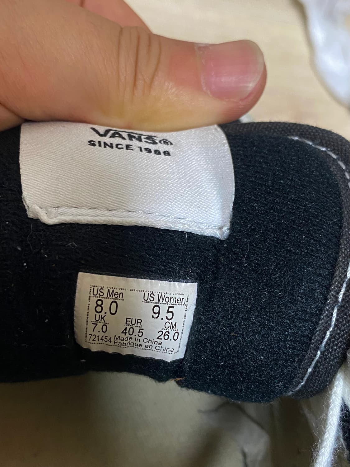[VANS] 반스 하프캡 33DX 페이즐리 260사이즈 상품이미지10