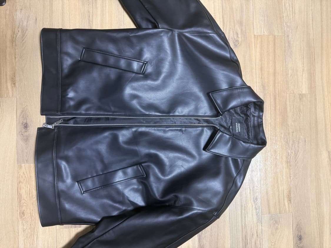 무신사 스탠다드 오버핏 가죽자켓 상품이미지1