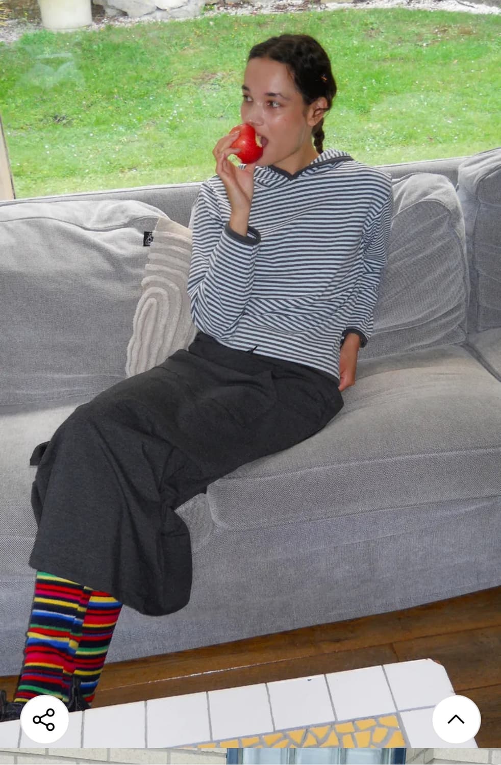 페스토 데이 롱 스커트 - 다크문 상품이미지3