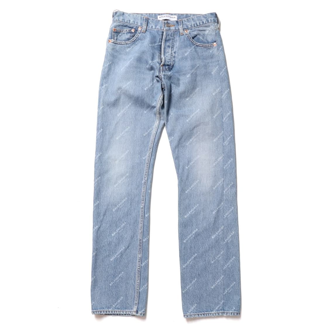 발렌시아가Balenciaga Logo Printed Denim Pants 상품이미지2