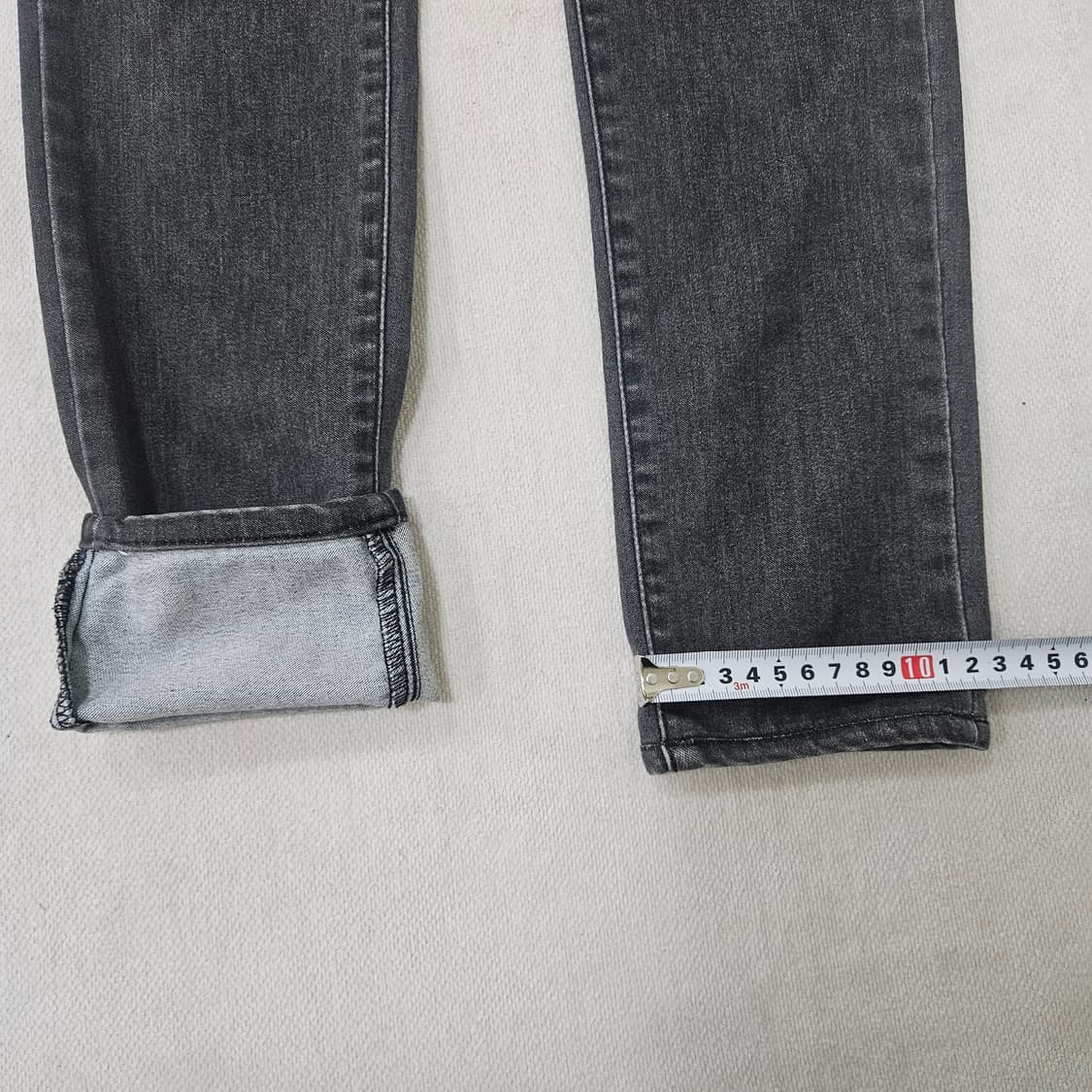 26 게스 흑청 스키니 데님 팬츠 0303Y 상품이미지8