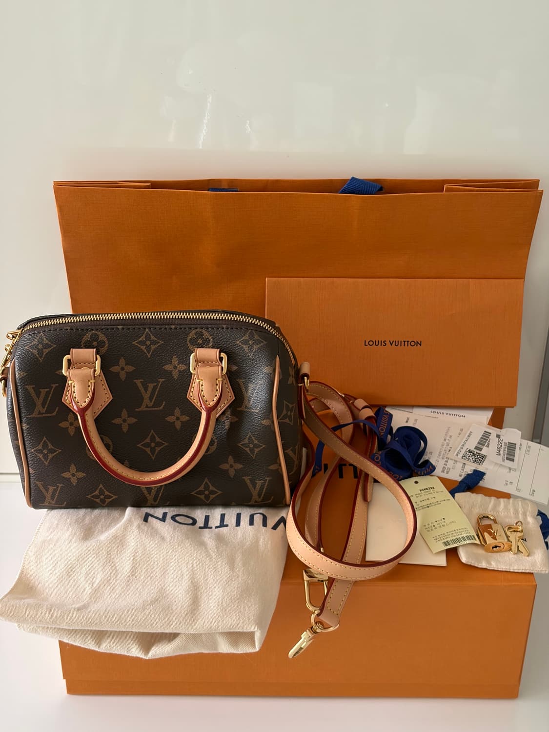 루이비통 스피디 20 + 정품 스트랩 풀박스 상품이미지1