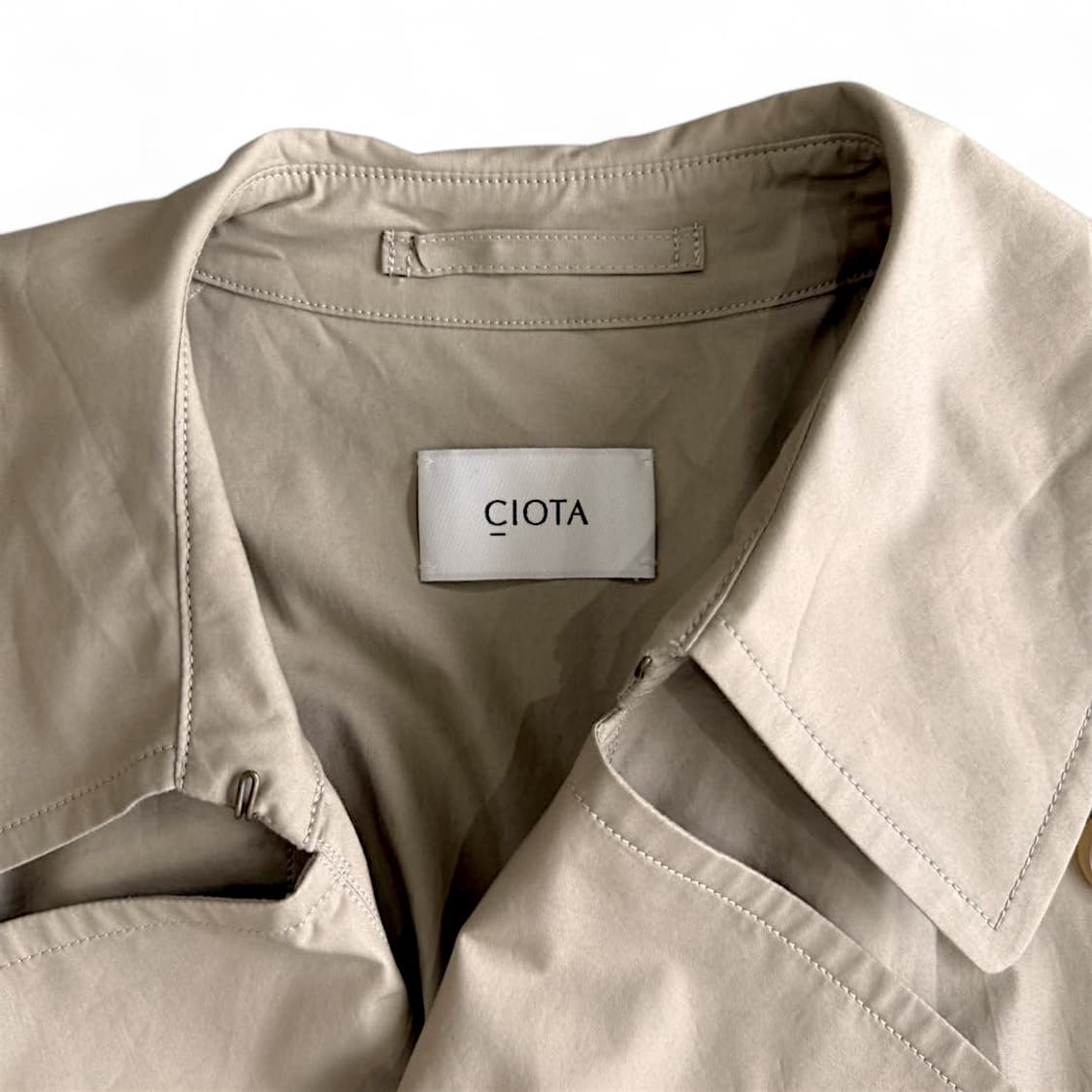 시오타 수빈코튼 트렌치코트 상품이미지5