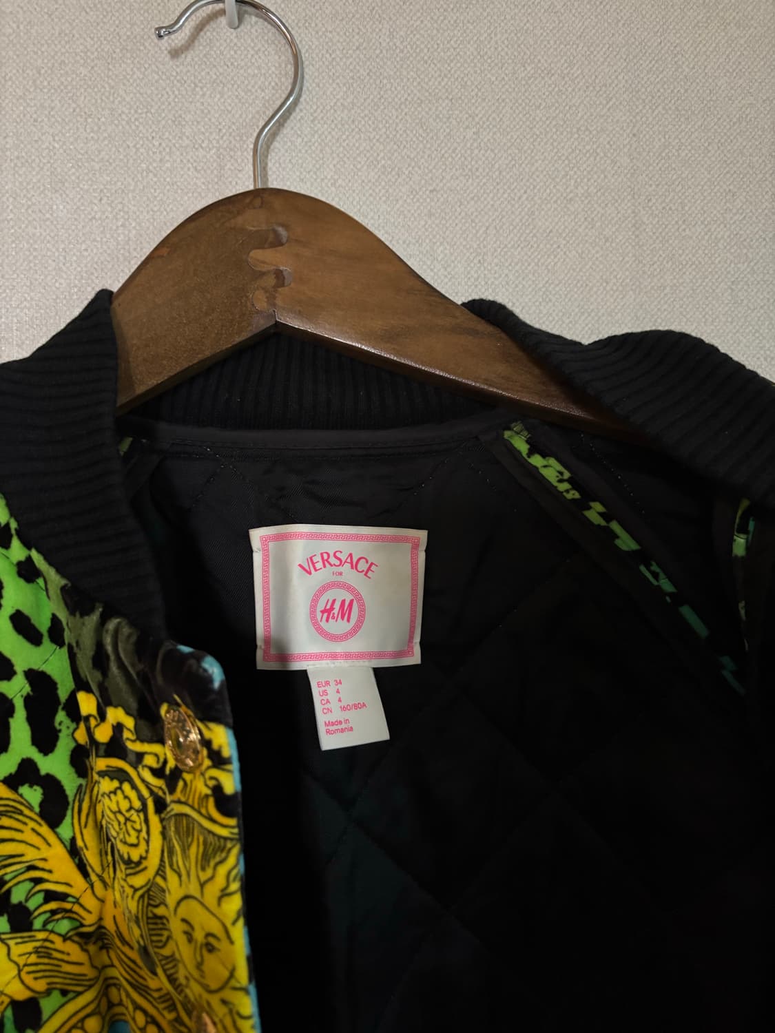 베르사체 versace X h&m 봄버자켓 (여성) 상품이미지4