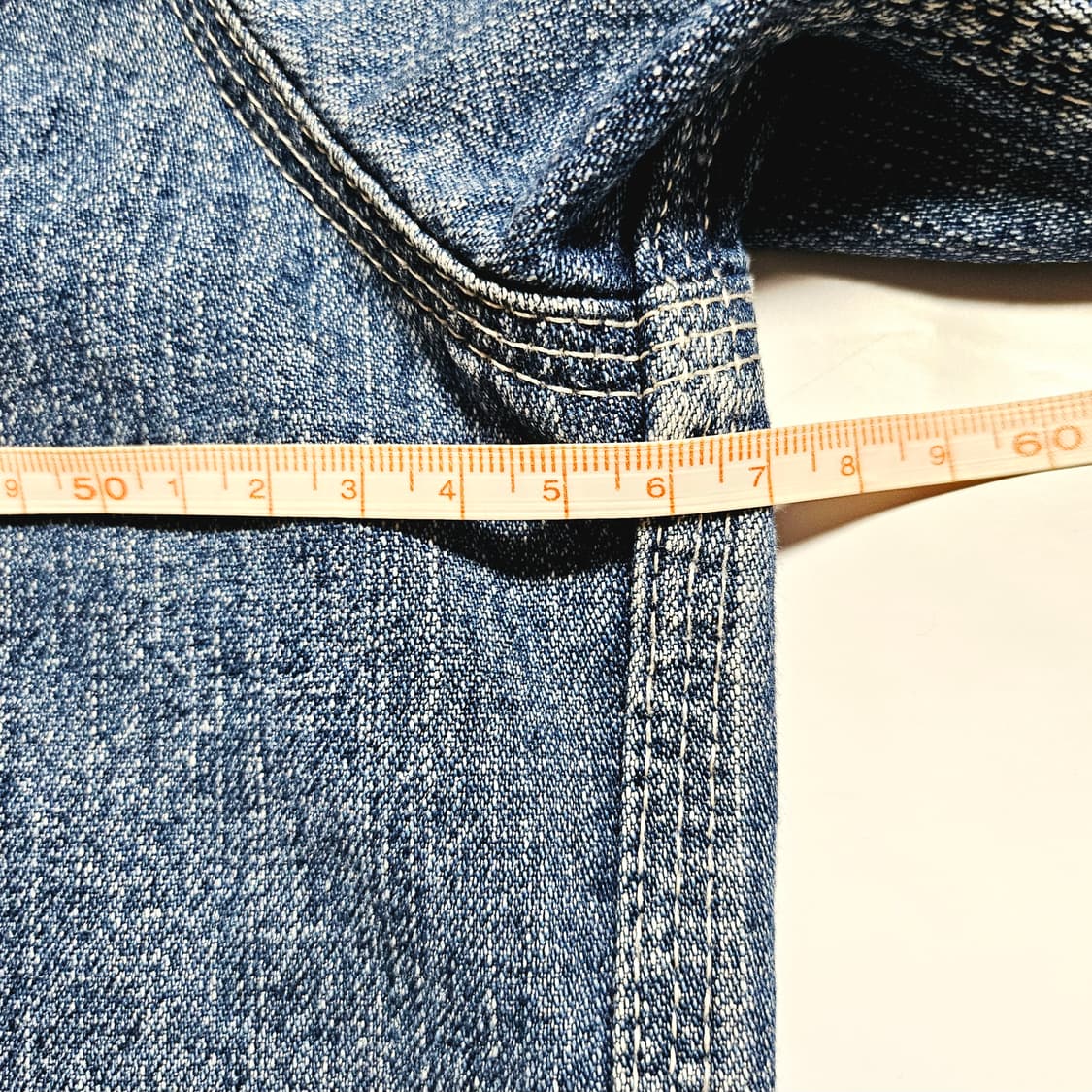 [M][칼하트Carhartt] 90's 미시간 초어 워시드 데님 자켓 상품이미지9