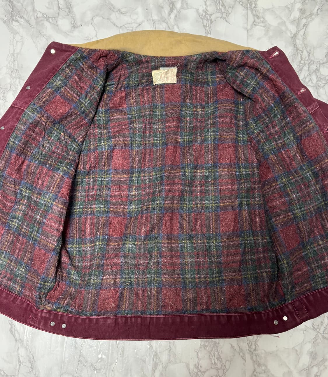 90s 칼하트 트러커 워크 자켓 디트로이트 JB0946 USA 상품이미지6