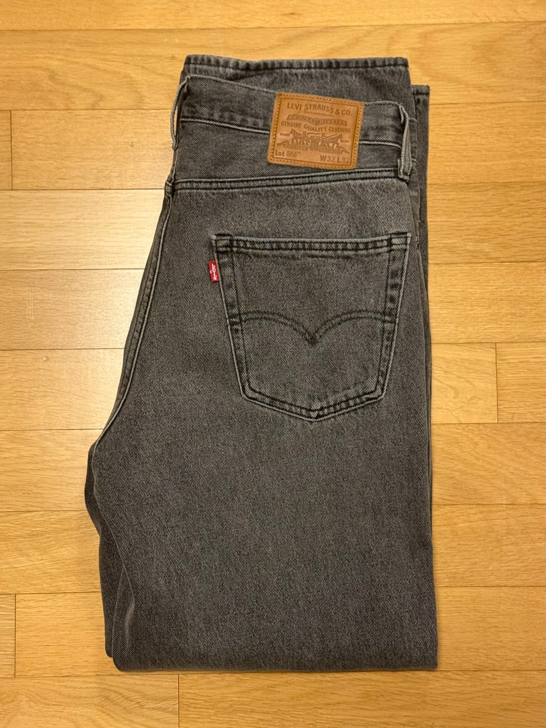 리바이스 프리미엄 568 흑청 32 상품이미지1