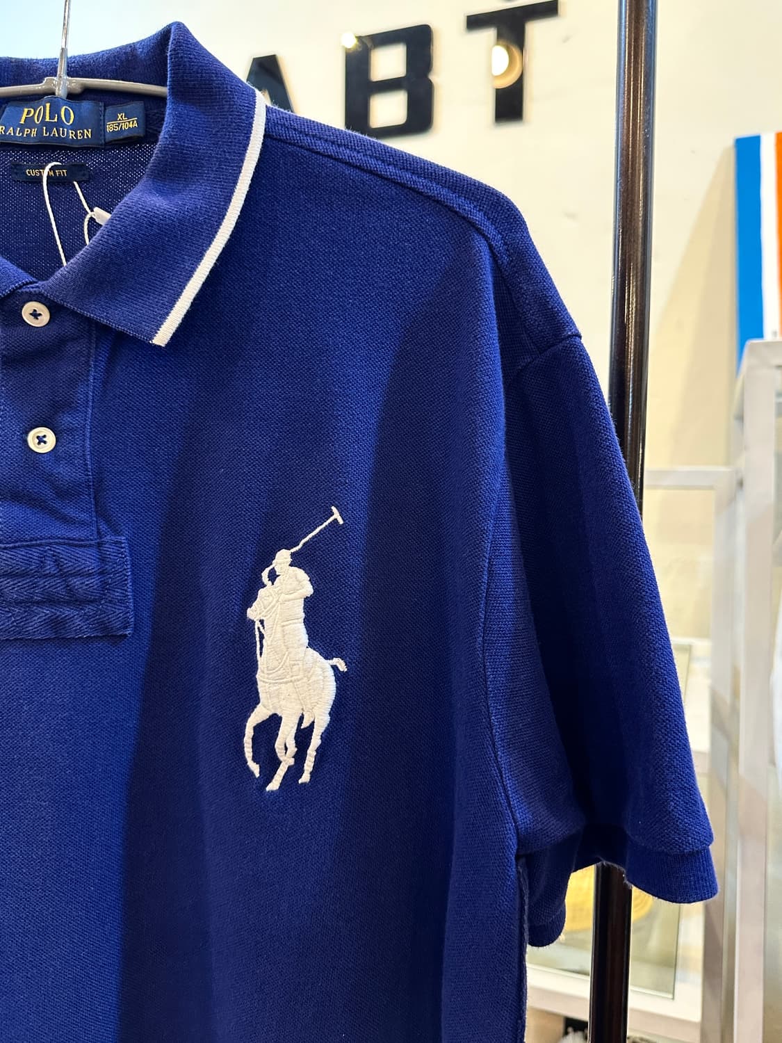 폴로 랄프로렌 빅포니 반팔 카라티 코발트블루 XL 상품이미지2