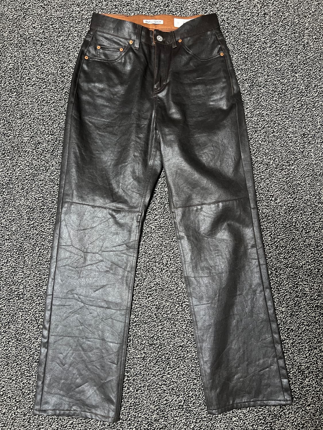 아워레가시 머드 다이드 포멀 라이더컷 팬츠 29사이즈 상품이미지3