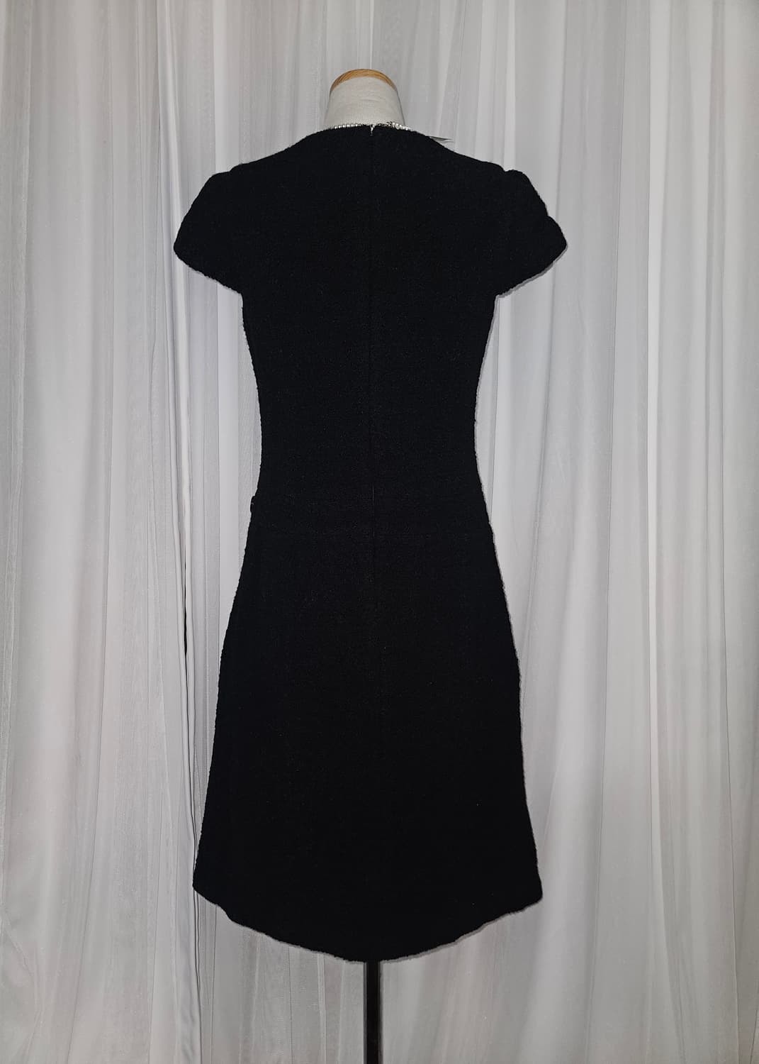 facade green 부클 블랙 히메 원피스 상품이미지4