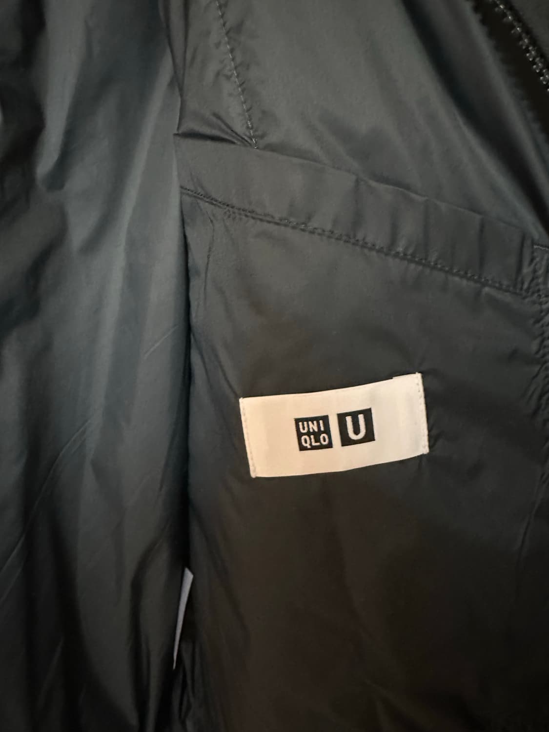 M) 유니클로 U / PUFFTECH쇼트블루종 - 블랙 상품이미지4