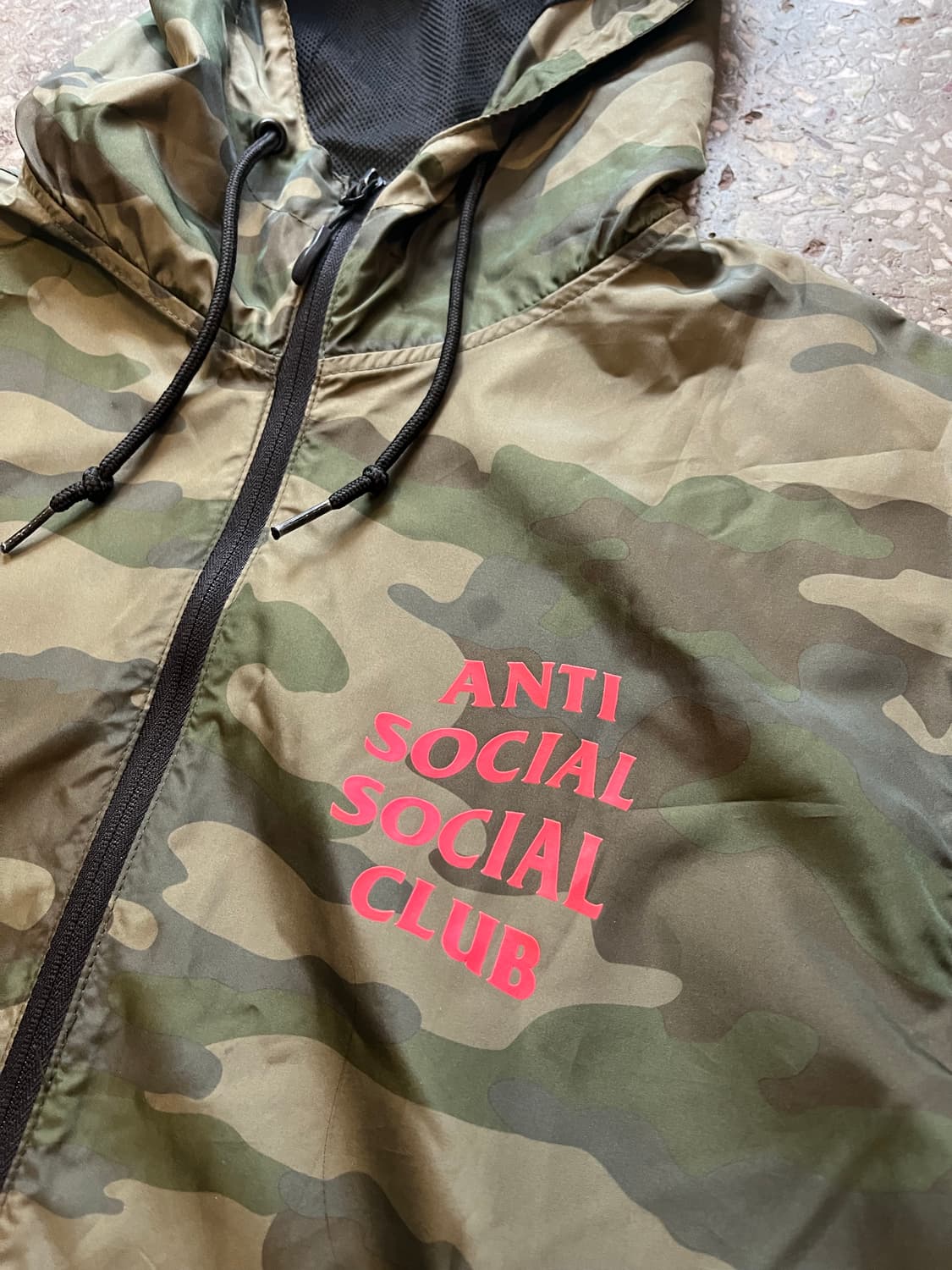 안티소셜소셜클럽 카모 바람막이 상품이미지7