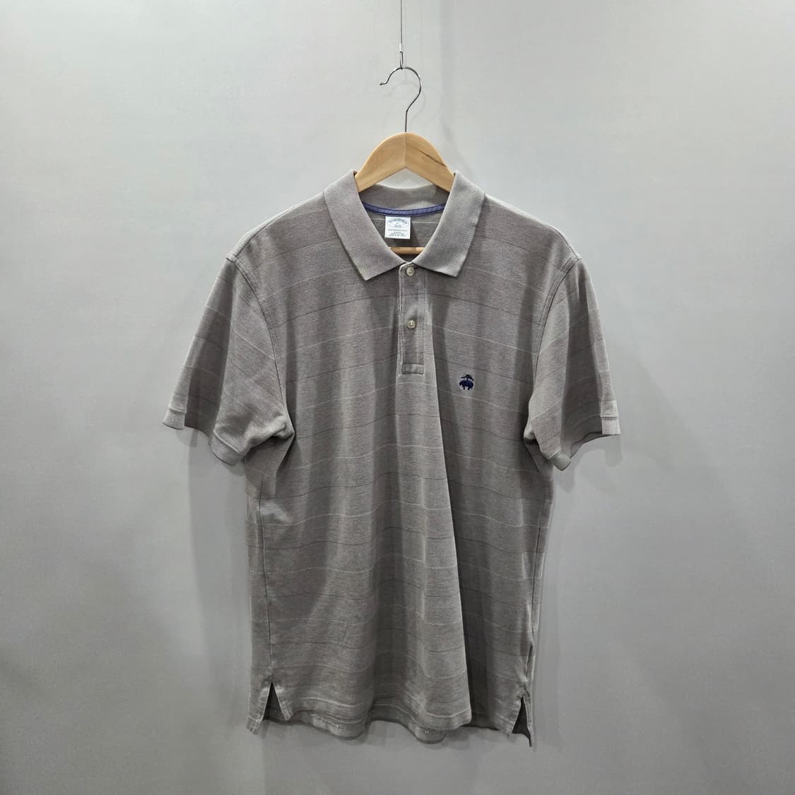 브룩스브라더스 피케 카라 스트라이프 반팔티 XL 상품이미지1